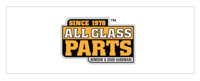 All Glass Parts Window and Door Hardware Logo
