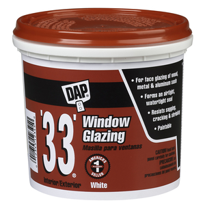 Dap 33 Window Glazing Compound Putty